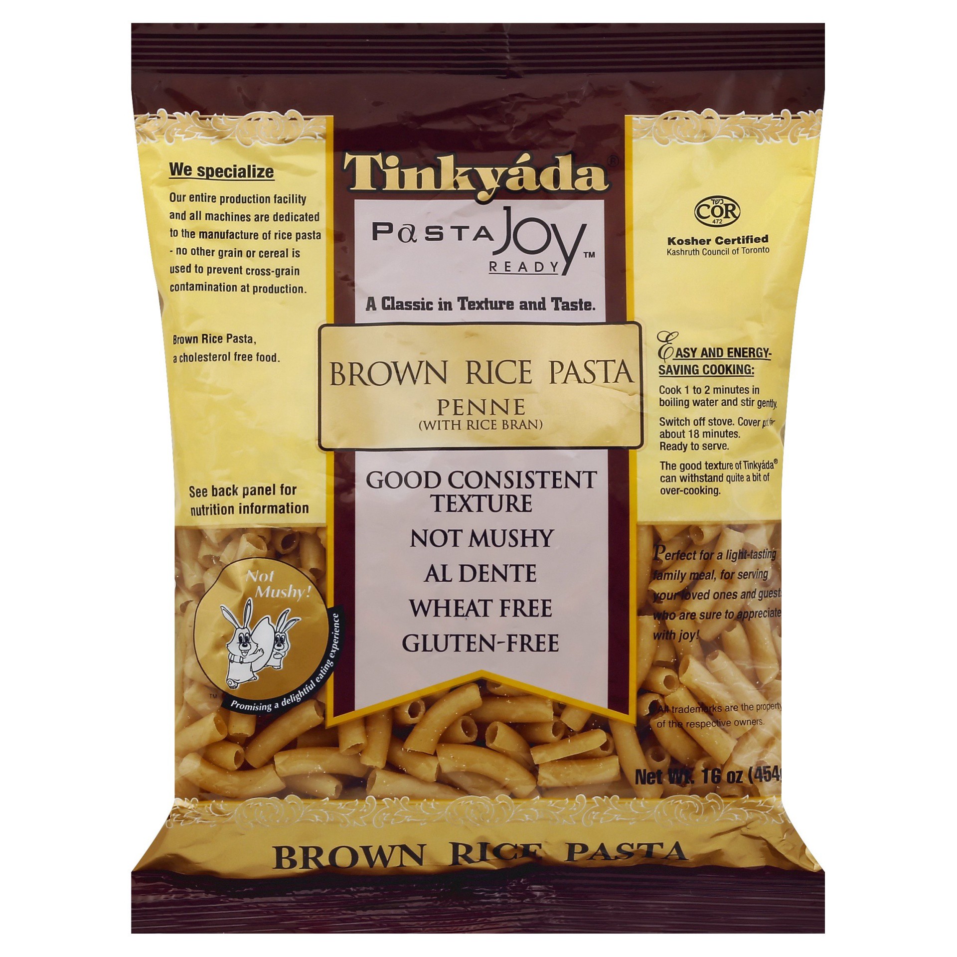 slide 1 of 9, Tinkyada Brown Rice Pasta 16 oz, 16 oz