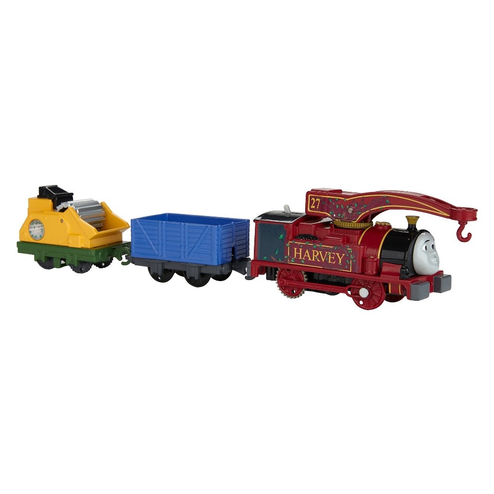 slide 2 of 6, Fisher-Price Thomas & Friends TrackMaster Helpful Harvey Engine, 1 ct