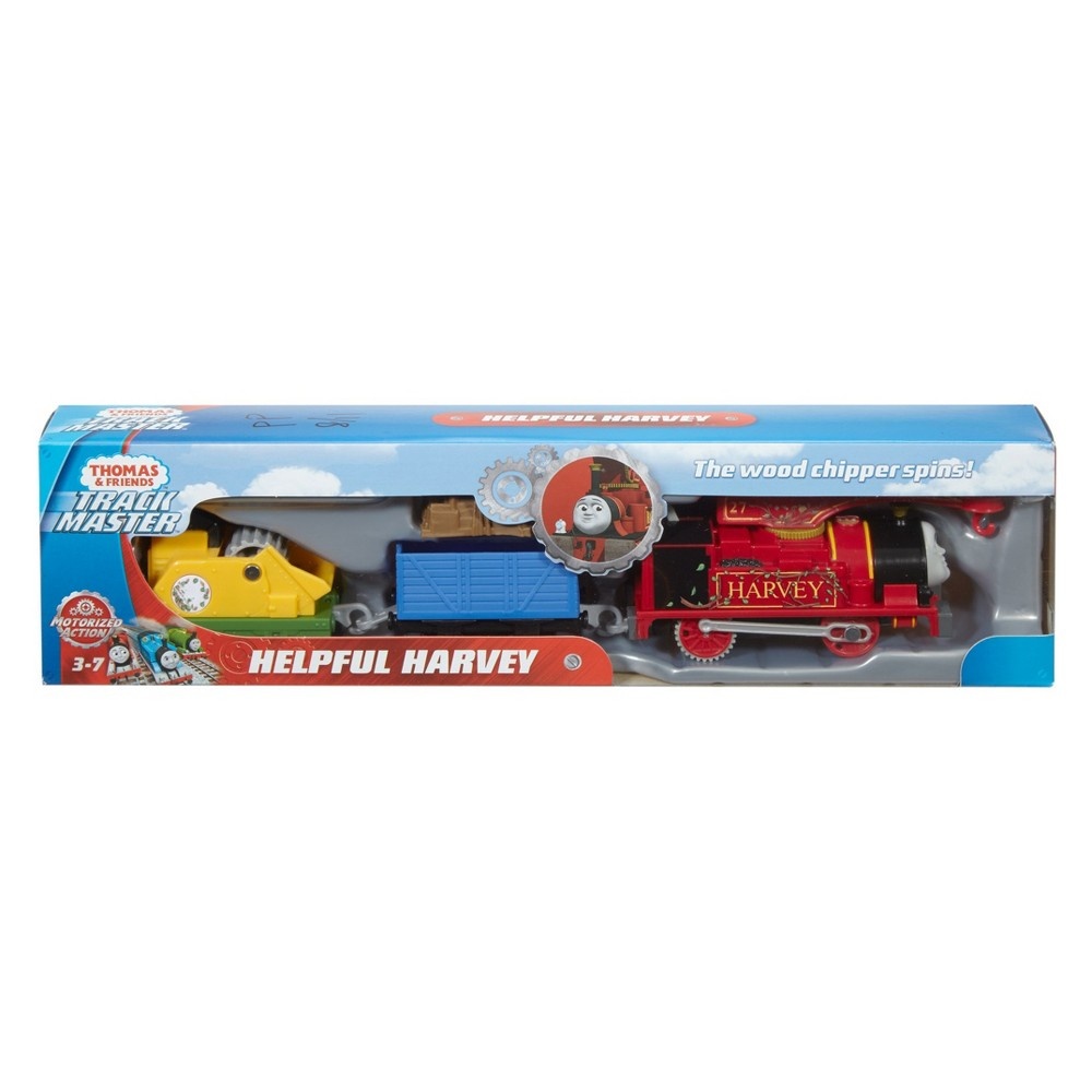 slide 6 of 6, Fisher-Price Thomas & Friends TrackMaster Helpful Harvey Engine, 1 ct