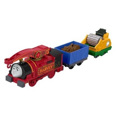 slide 1 of 6, Fisher-Price Thomas & Friends TrackMaster Helpful Harvey Engine, 1 ct