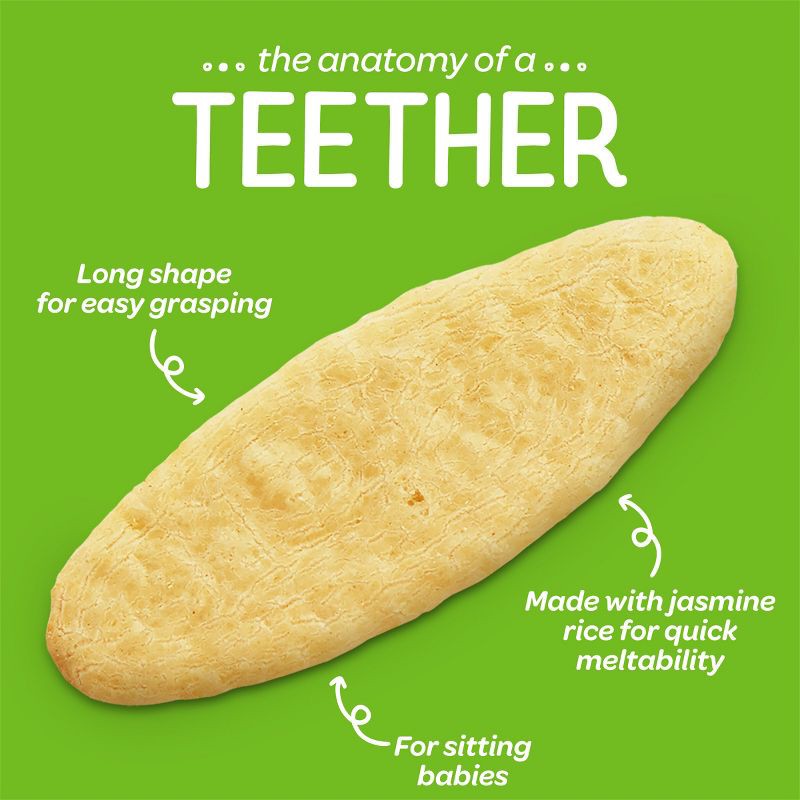 slide 6 of 6, Happy Baby HappyBaby Blueberry & Purple Carrot Organic Teethers - 0.14oz/12ct, 0.14 oz, 12 ct