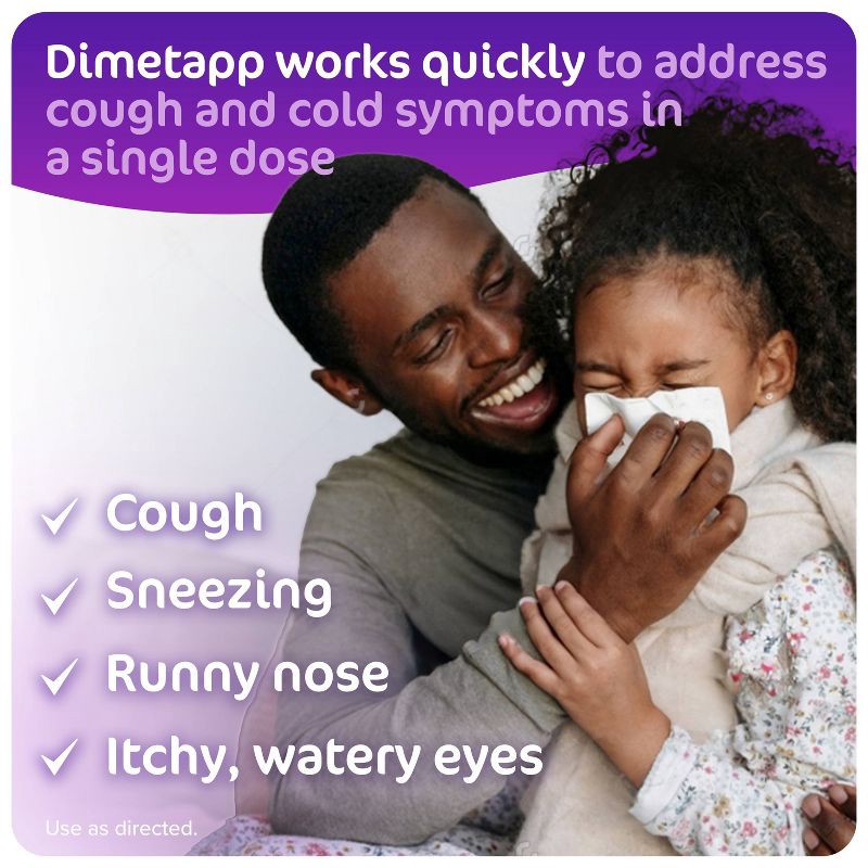 slide 2 of 6, Children's Dimetapp Day/Night Cold, Cough & Congestion Relief Liquid - Dextromethorphan - Grape Flavor - 4 fl oz/2pk, 2 ct; 4 fl oz
