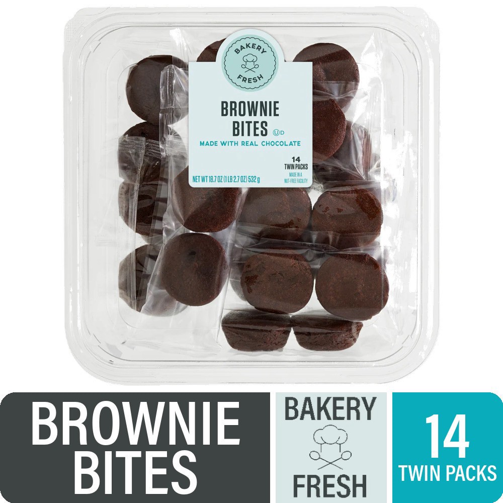 slide 2 of 2, Bakery Fresh Back To School Brownie Bites, 14 ct