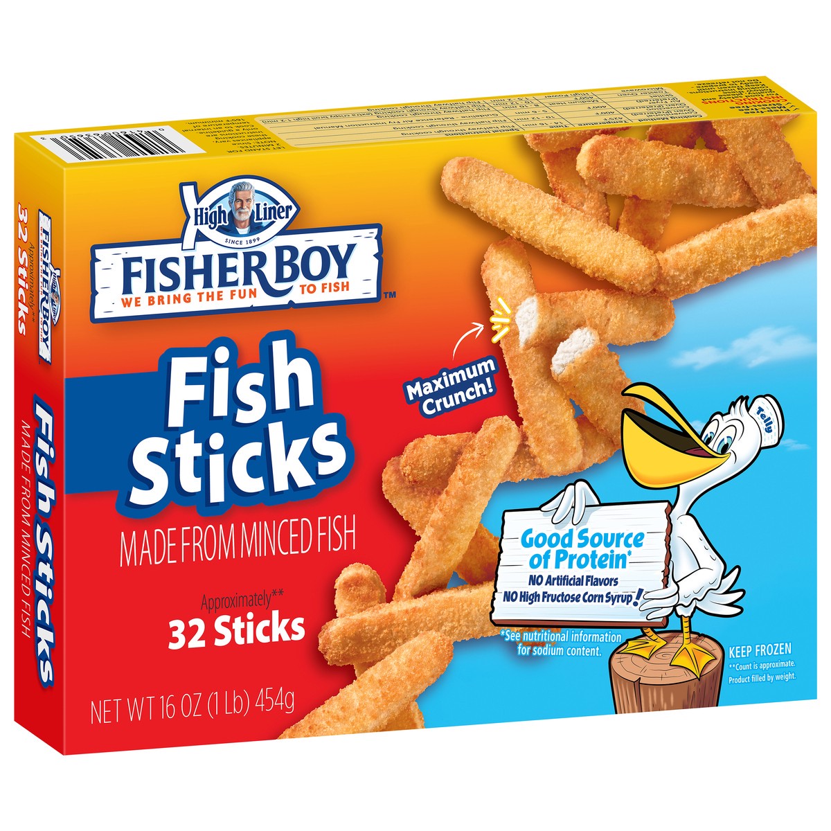 slide 9 of 9, Fisher Boy Fish Sticks, 16 oz