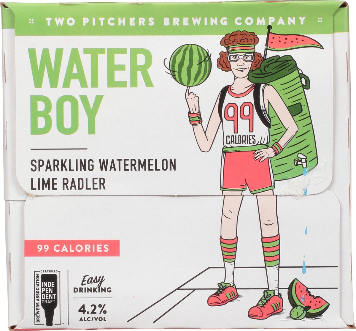 Two Pitchers Brewing Company, Water Boy, Sparkling Watermelon Lime