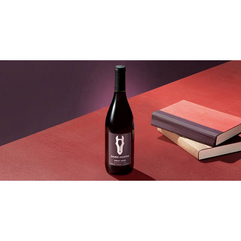 slide 2 of 3, Dark Horse Pinot Noir Red Wine - 750ml Bottle, 750 ml