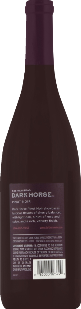 slide 1 of 3, Dark Horse Pinot Noir, 750 ml