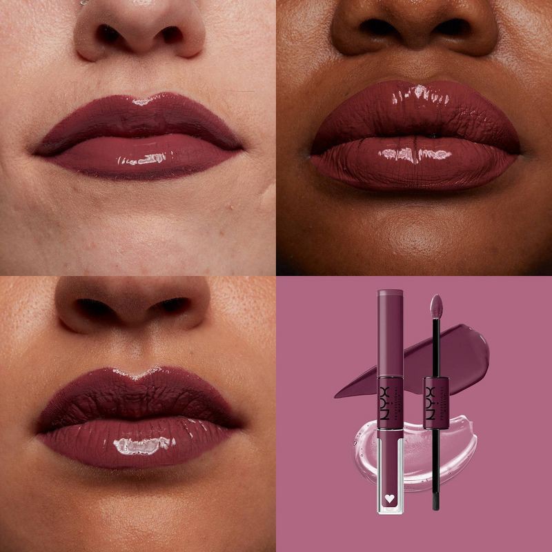 slide 2 of 7, NYX Professional Makeup Shine Loud Pro Pigment Lip Shine, Make It Work, 1 ct