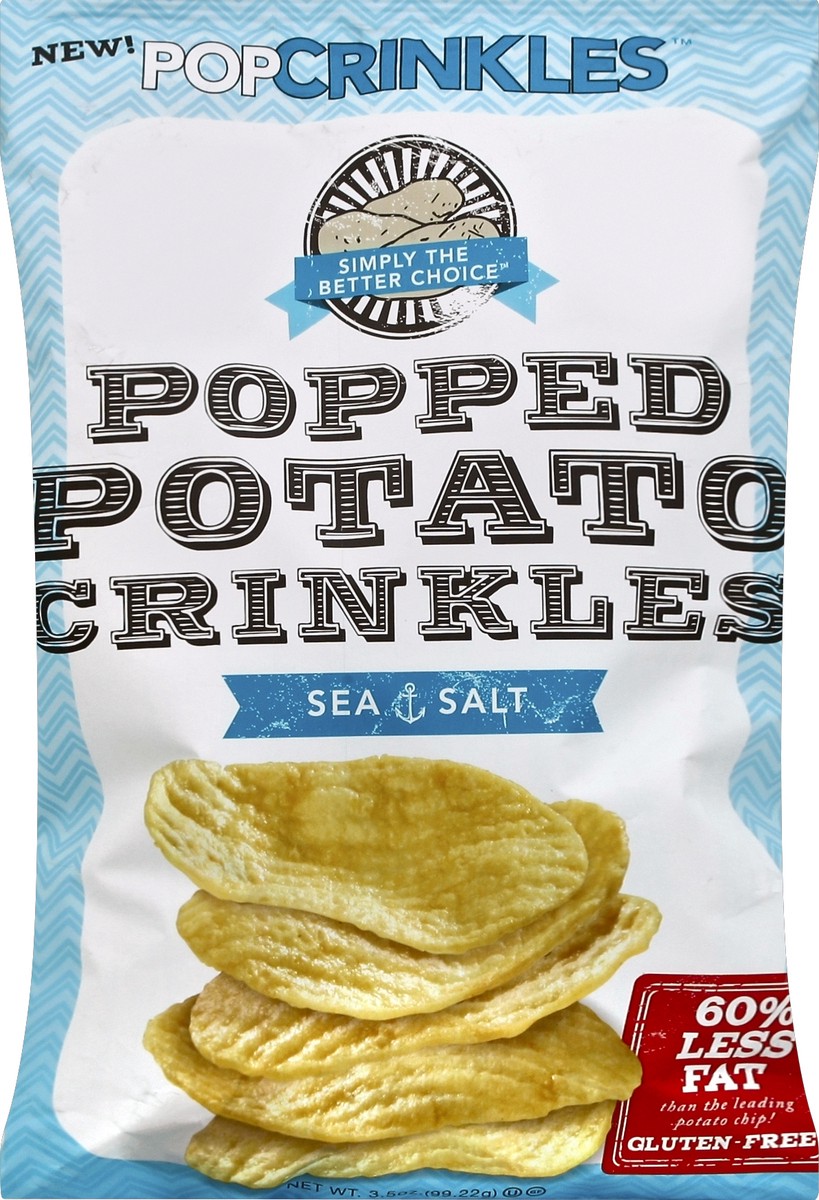 slide 1 of 6, PopCrinkles Popped Potato Crinkles 3.5 oz, 3.5 oz