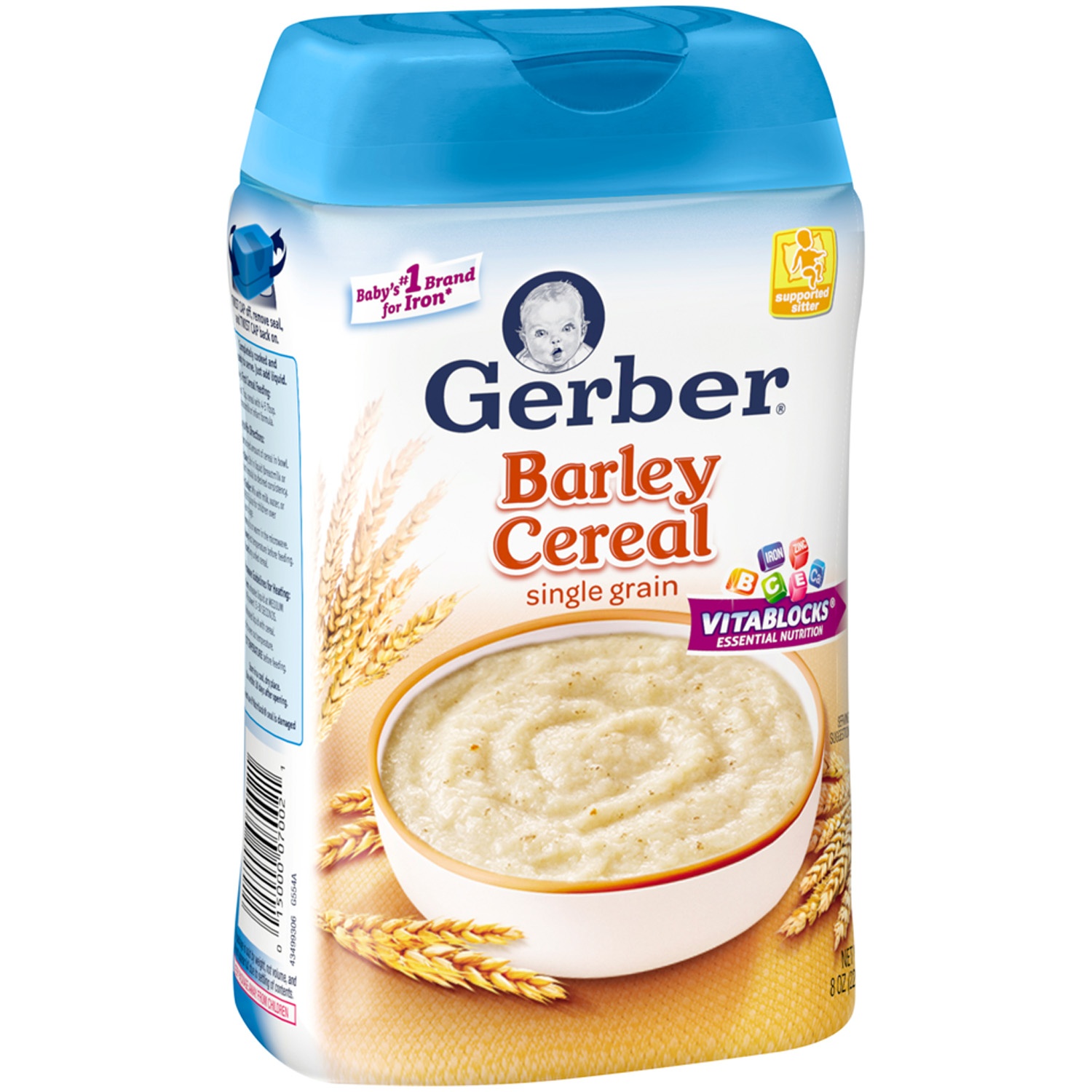 slide 1 of 6, Gerber Cereal For Baby 8 oz, 8 oz