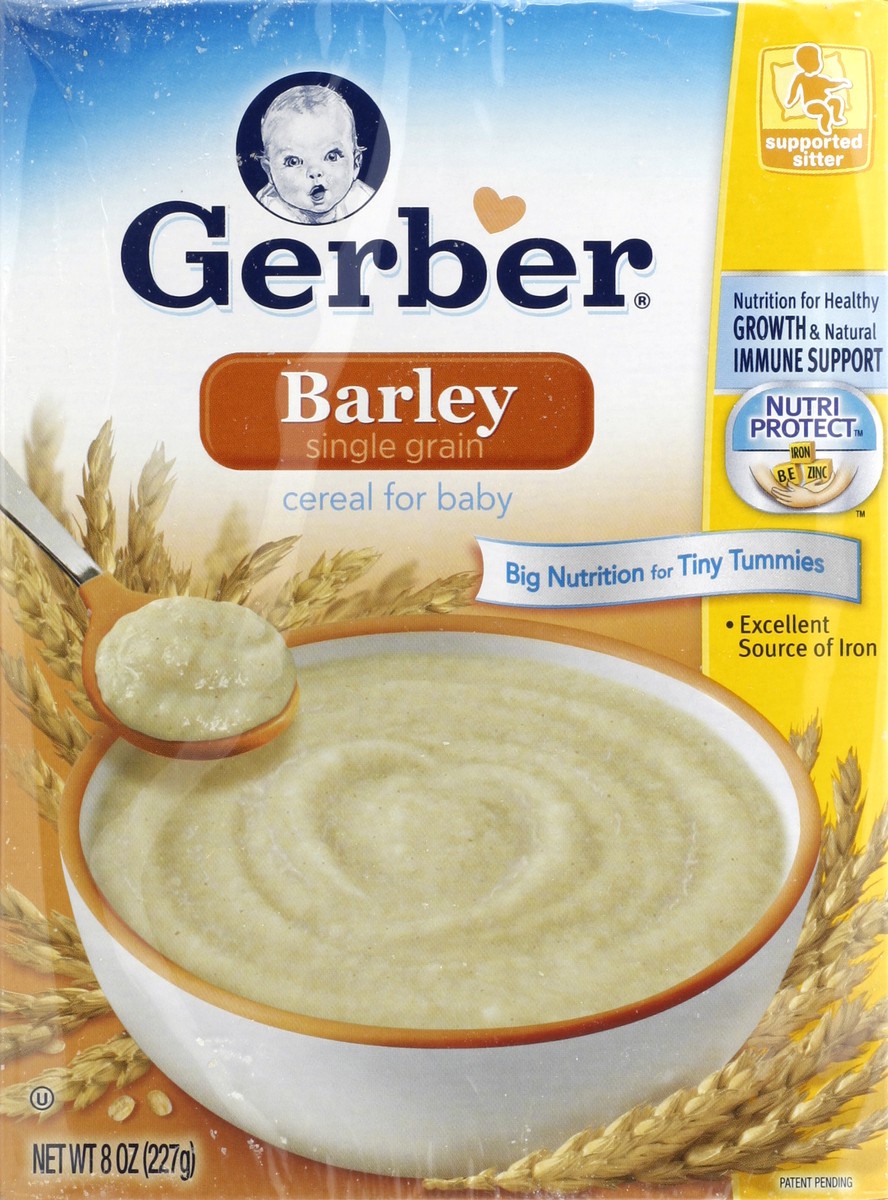 slide 5 of 6, Gerber Cereal For Baby 8 oz, 8 oz