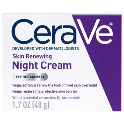 CeraVe Peptide Complex Skin Renewing Night Cream 1.7 oz