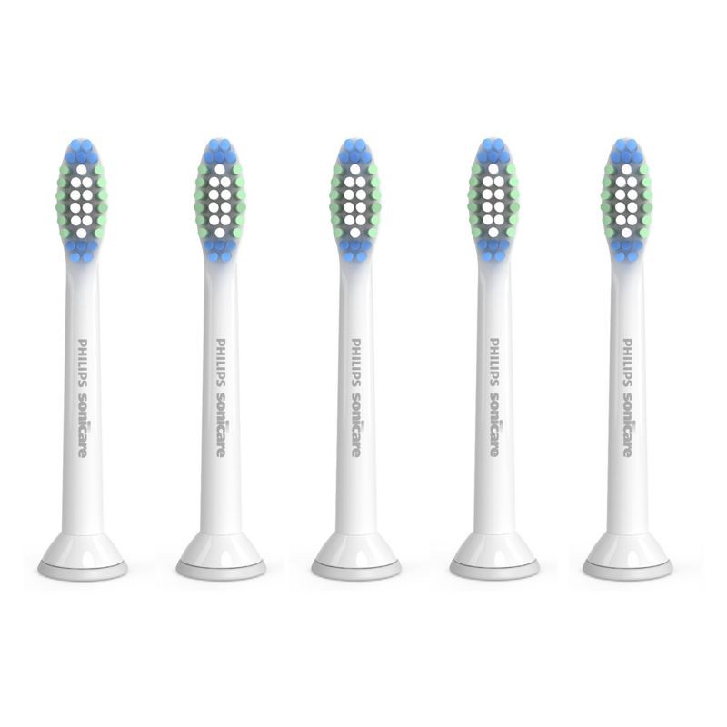 slide 3 of 4, Philips Sonicare SimplyClean Replacement Electric Toothbrush Head - HX6015/03 - White - 5ct, 5 ct