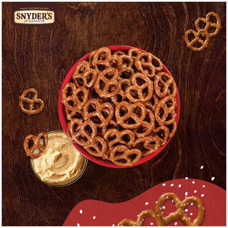 slide 3 of 9, Snyder's of Hanover Gluten Free Mini Pretzels - 8oz, 8 oz