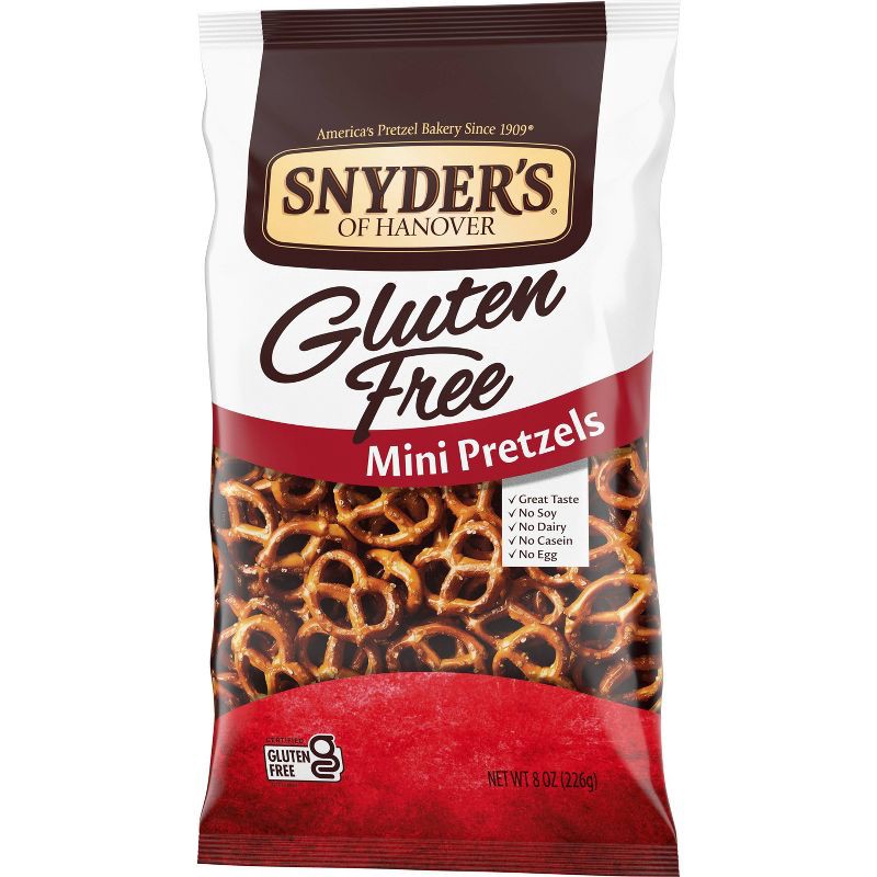 slide 9 of 9, Snyder's of Hanover Gluten Free Mini Pretzels - 8oz, 8 oz