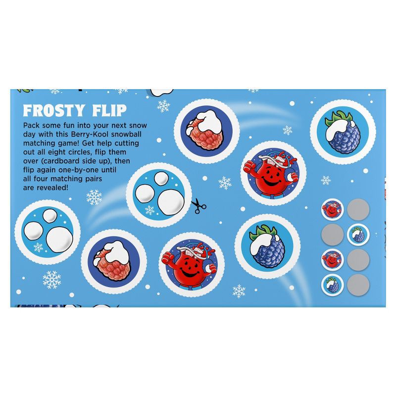 slide 9 of 9, Kool-Aid Snow Day Brrr Berry Juice Drink - 10pk/6 fl oz Pouches, 10 ct; 6 fl oz