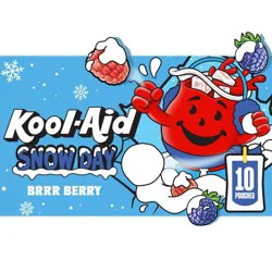 Kool-Aid Snow Day Brrr Berry Juice Drink - 10pk/6 fl oz Pouches