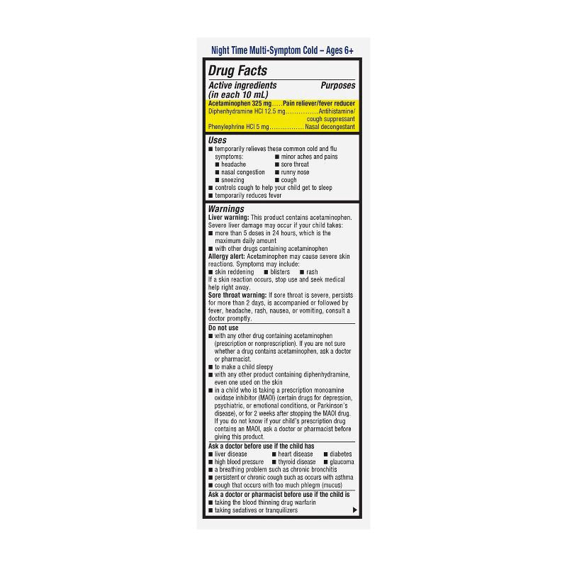 slide 9 of 10, Mucinex Children's Multi-Sympton Cold Medicine - Day & Night - Liquid - 4 fl oz/2ct, 2 ct; 4 fl oz