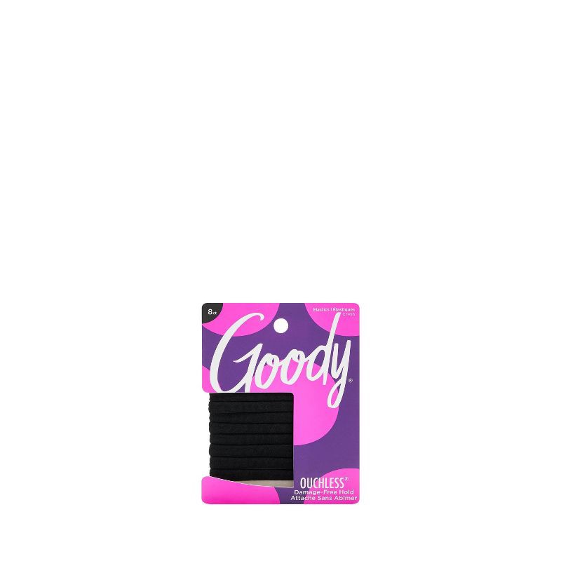 slide 1 of 5, Goody Stretch Medium to Thick Seamless Hair Bands - 8ct, 8 ct