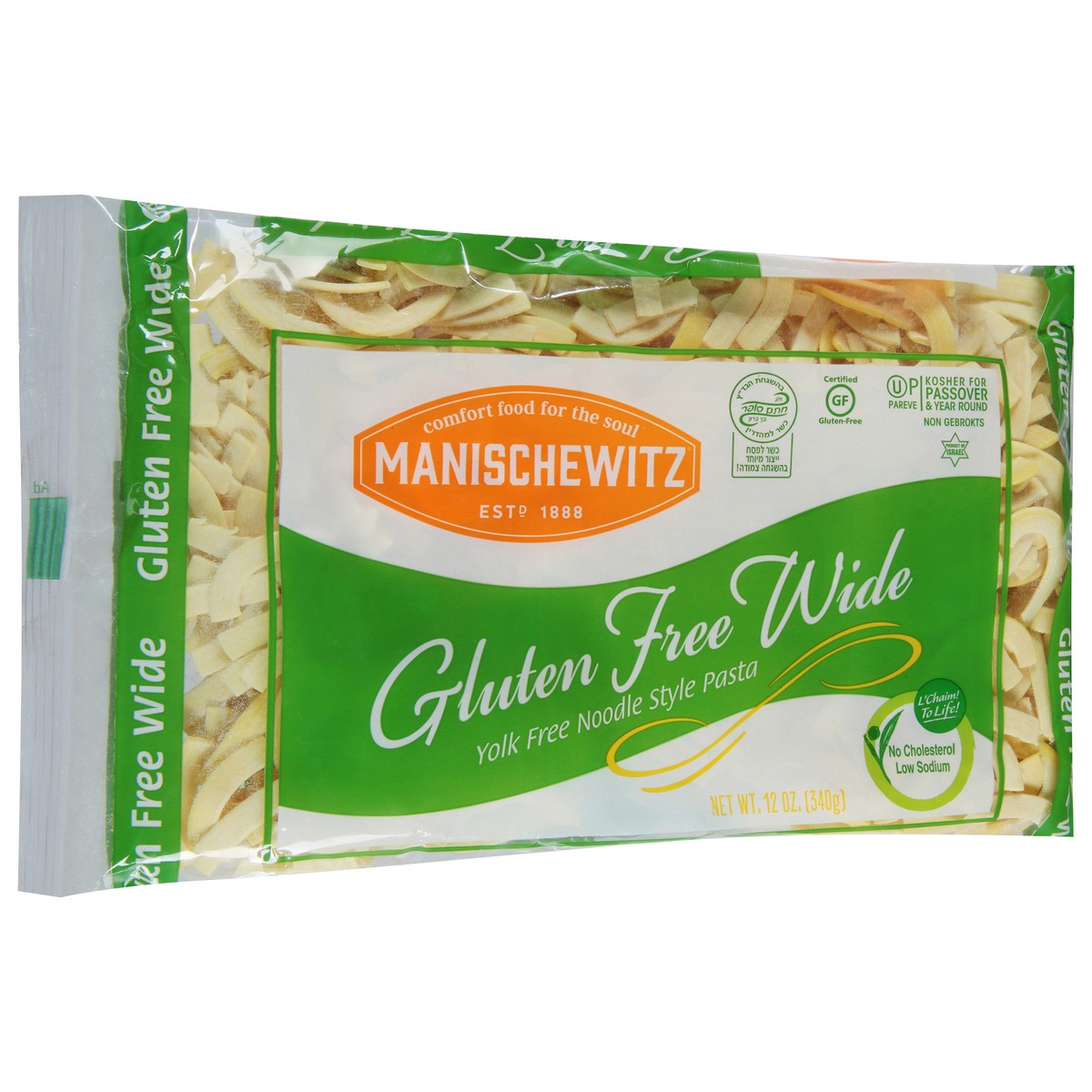 slide 6 of 12, Manischewitz Wide Egg Noodles, 12 oz