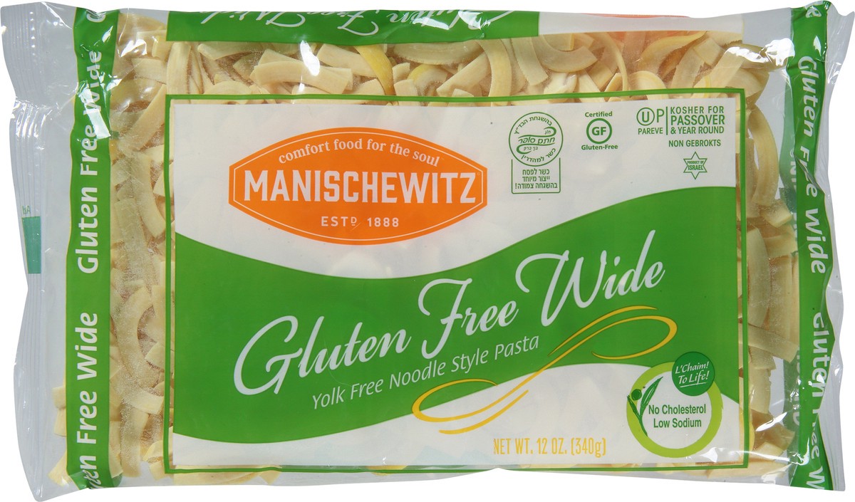 slide 12 of 12, Manischewitz Wide Egg Noodles, 12 oz