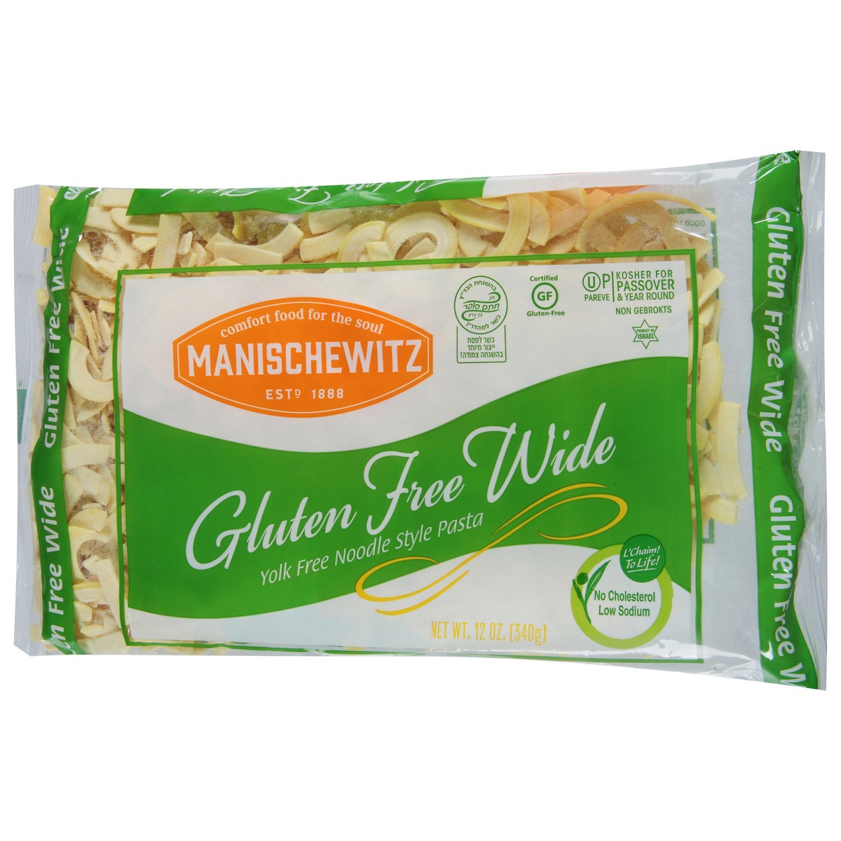 slide 11 of 12, Manischewitz Wide Egg Noodles, 12 oz