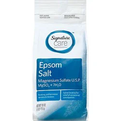 Signature Select/care Epsom Salt Magnesium Sulfate Usp - 16 Oz