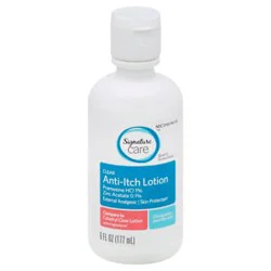 Signature Select/care Lotion Anti Itch Clear External Analgesic Skin Protectant - 6 Fl. Oz.