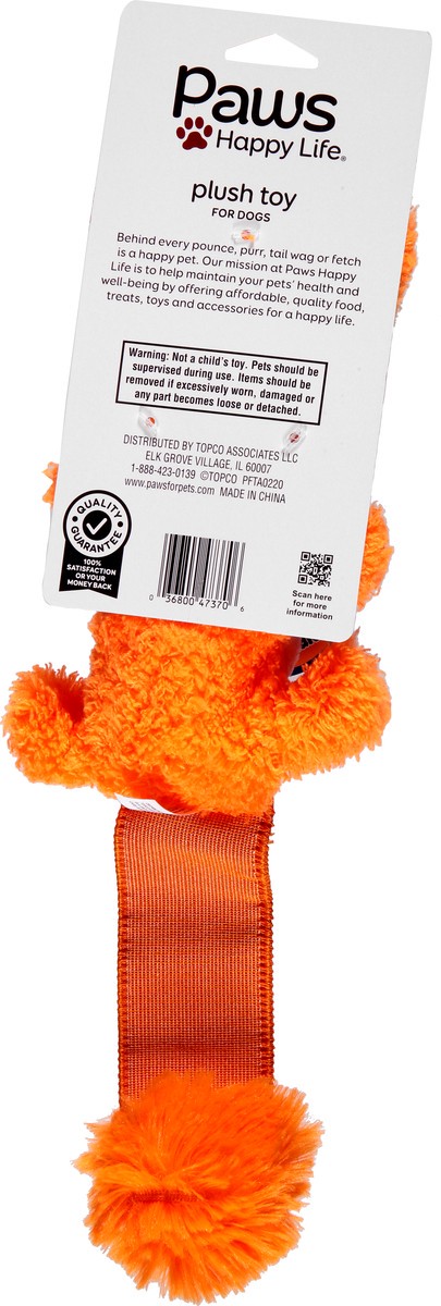slide 4 of 9, Paws Happy Life For Dogs Plush Toy 1 1 ea Card, 1 ea