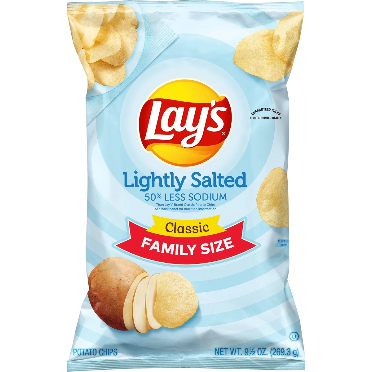 slide 1 of 8, Lay's Potato Chips, 9.5 oz