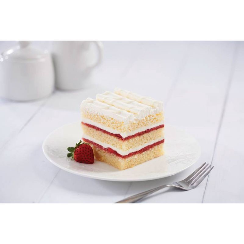 slide 3 of 3, The Original Cakerie Gluten Free Strawberry White Chocolate Cake - 19.4oz, 19.4 oz