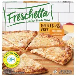 Freschetta Gluten Free Frozen Pizza Four Cheese Medley - 17.5oz