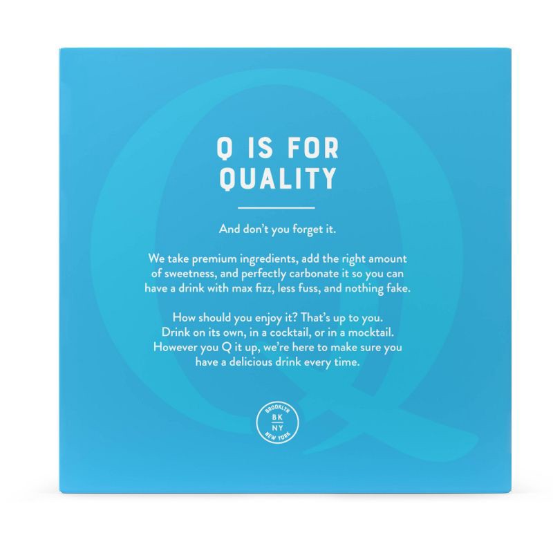 slide 6 of 6, Q Mixers Club Soda - 4pk/222ml Cans, 4 ct, 222 ml