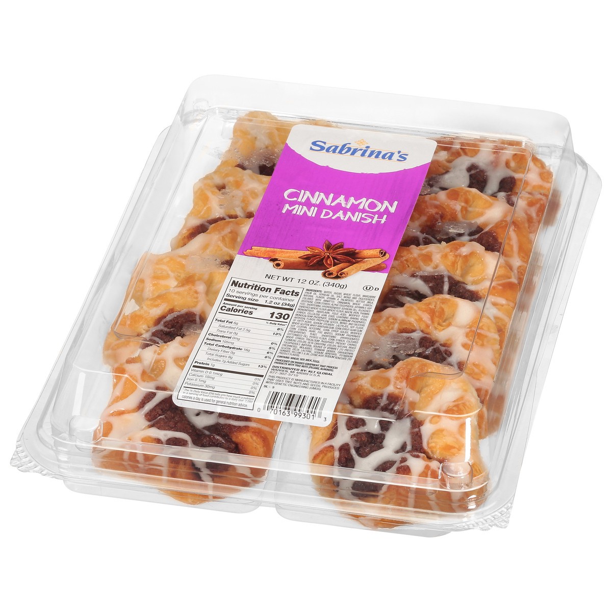slide 6 of 10, Sabrina's Cinnamon Mini Dansh, 12 oz