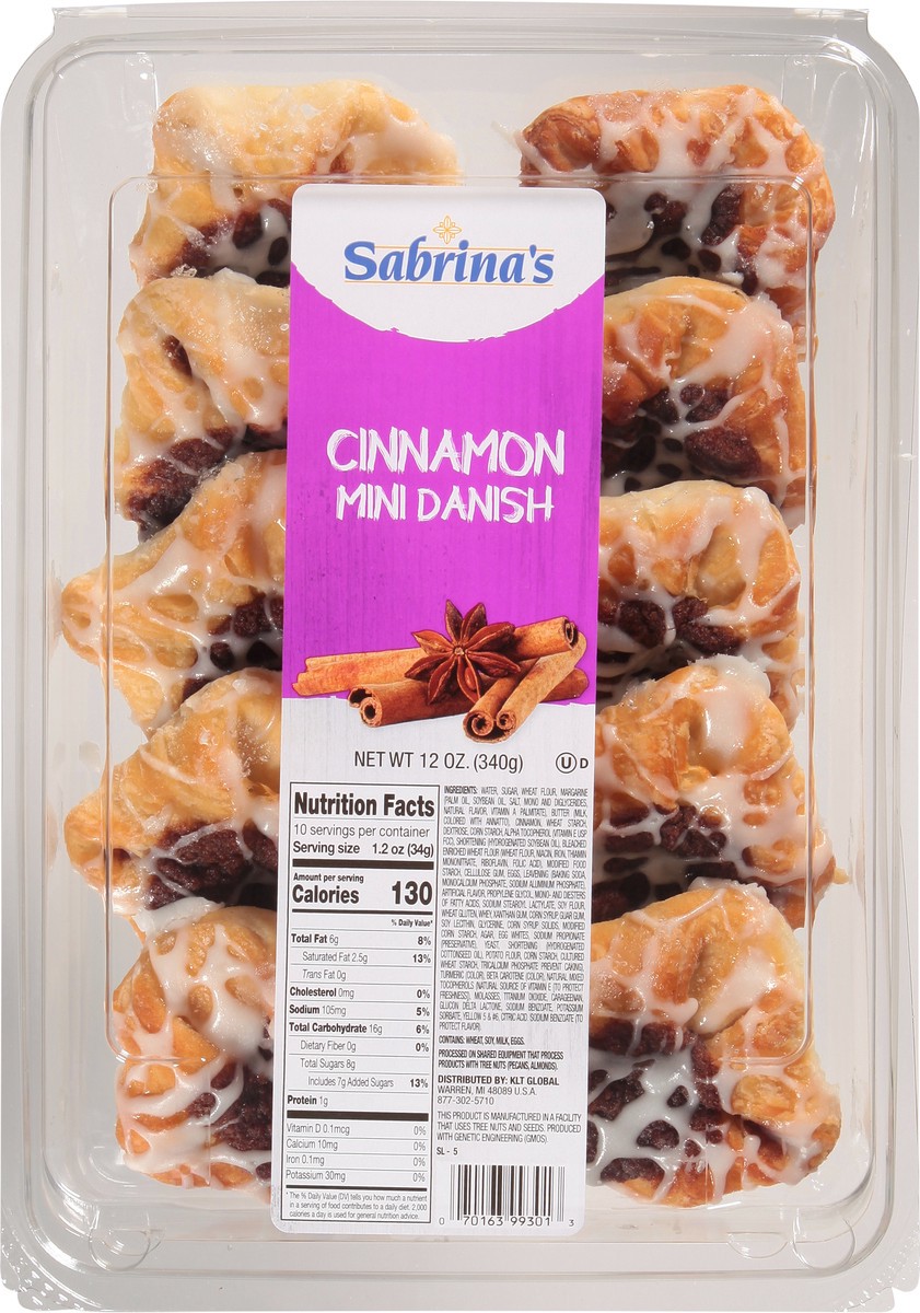 slide 8 of 10, Sabrina's Cinnamon Mini Dansh, 12 oz