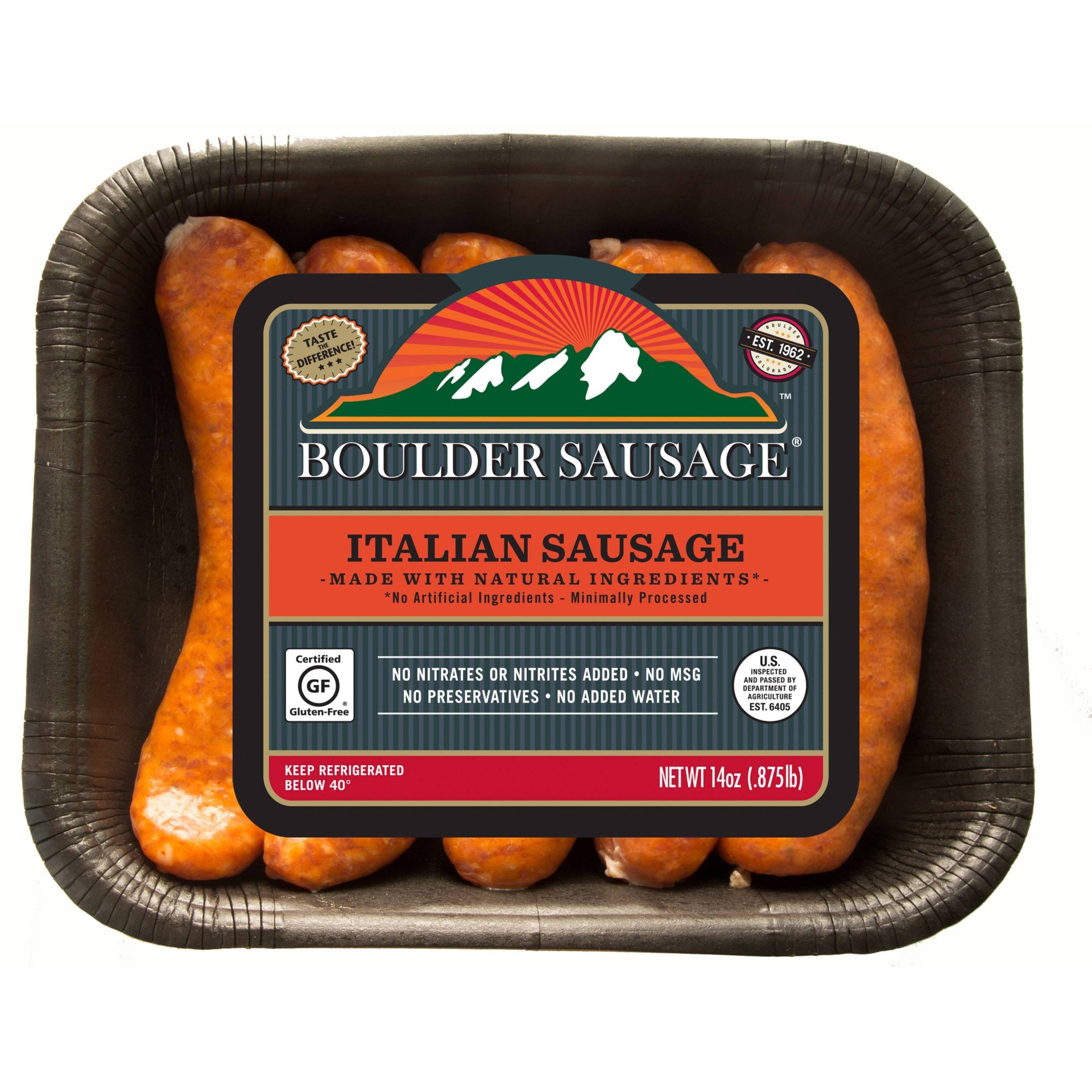 slide 1 of 4, Boulder Sausage Boulder Italian Sausage Links - 14oz/5ct, 5 ct; 14 oz