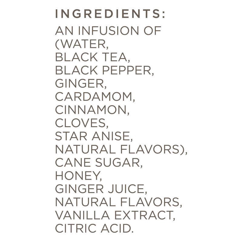 slide 5 of 6, Tazo Skinny Latte Chai Black Tea concentrate - 32 fl oz, 32 fl oz