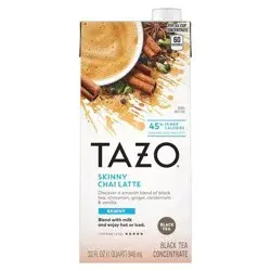 Tazo Skinny Latte Chai Black Tea - 32 fl oz