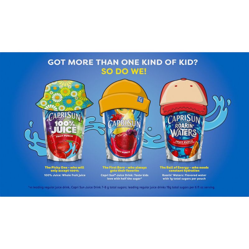 slide 8 of 11, Capri Sun Wild Cherry - 10pk/6 fl oz Pouches, 10 ct; 6 fl oz