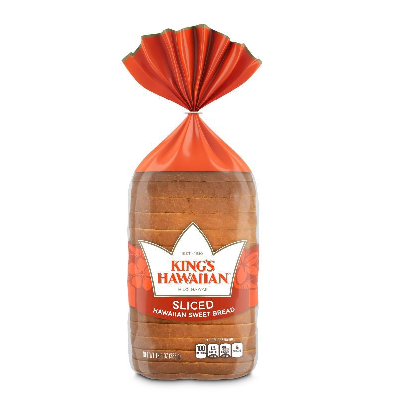 slide 1 of 3, King's Hawaiian Sweet Sliced Bread - 13.5oz, 13.5 oz