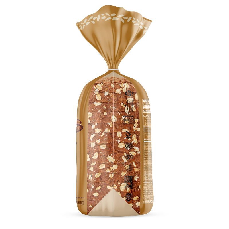 slide 3 of 6, Silver Hills Bakery Vegan The Big 16 Sprouted Grain Bread - 22oz, 22 oz