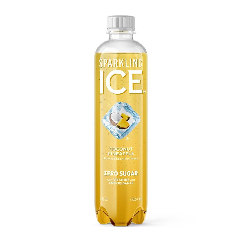 slide 1 of 6, Sparkling Ice Coconut Pineapple - 17 fl oz Bottle, 17 fl oz