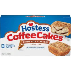 Hostess Cinnamon Streusel Coffee Cake - 11.6oz/8ct