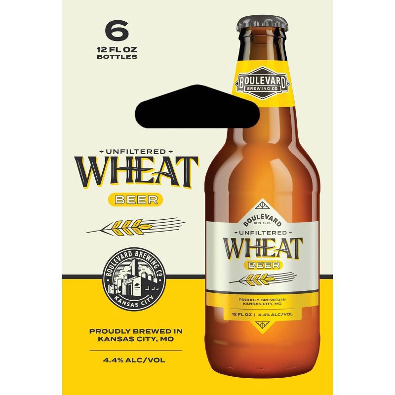 Boulevard Brewing Co. Boulevard Wheat Ale Beer - 6pk/12 fl oz Bottles 6 ...