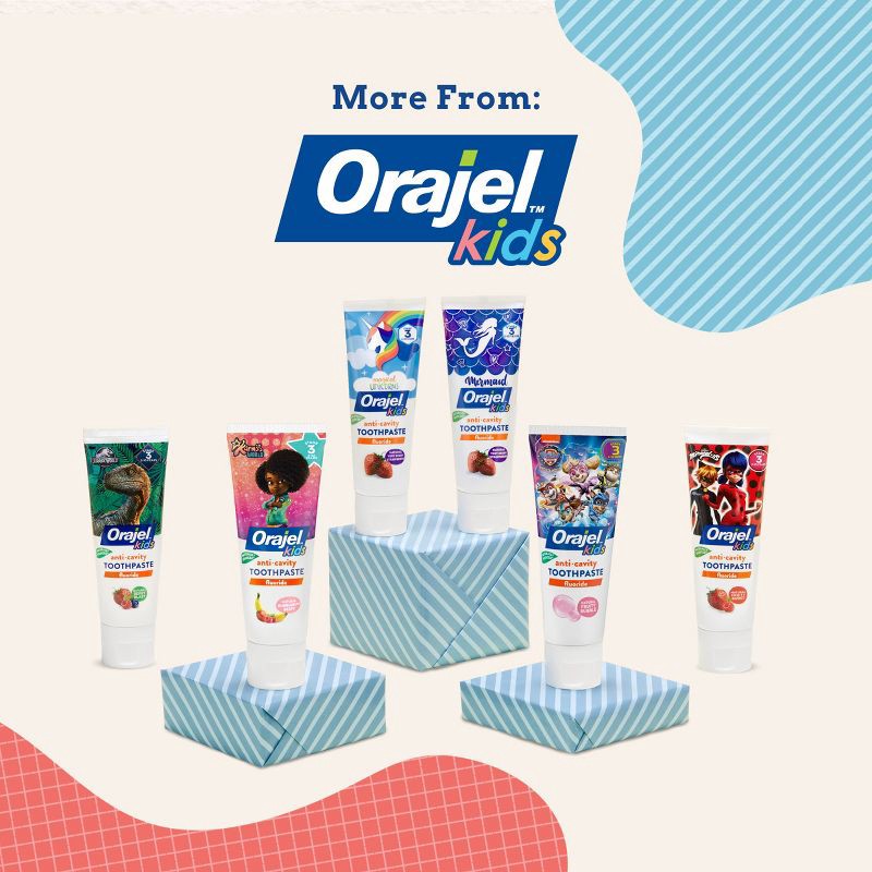 Orajel Kids Paw Patrol Fluoride Toothpaste - Fruity Bubble - 4.2oz