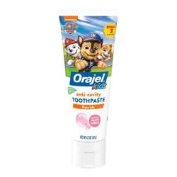 Orajel Kids Paw Patrol Anticavity Fluoride Toothpaste - Fruity Bubble - 4.2oz