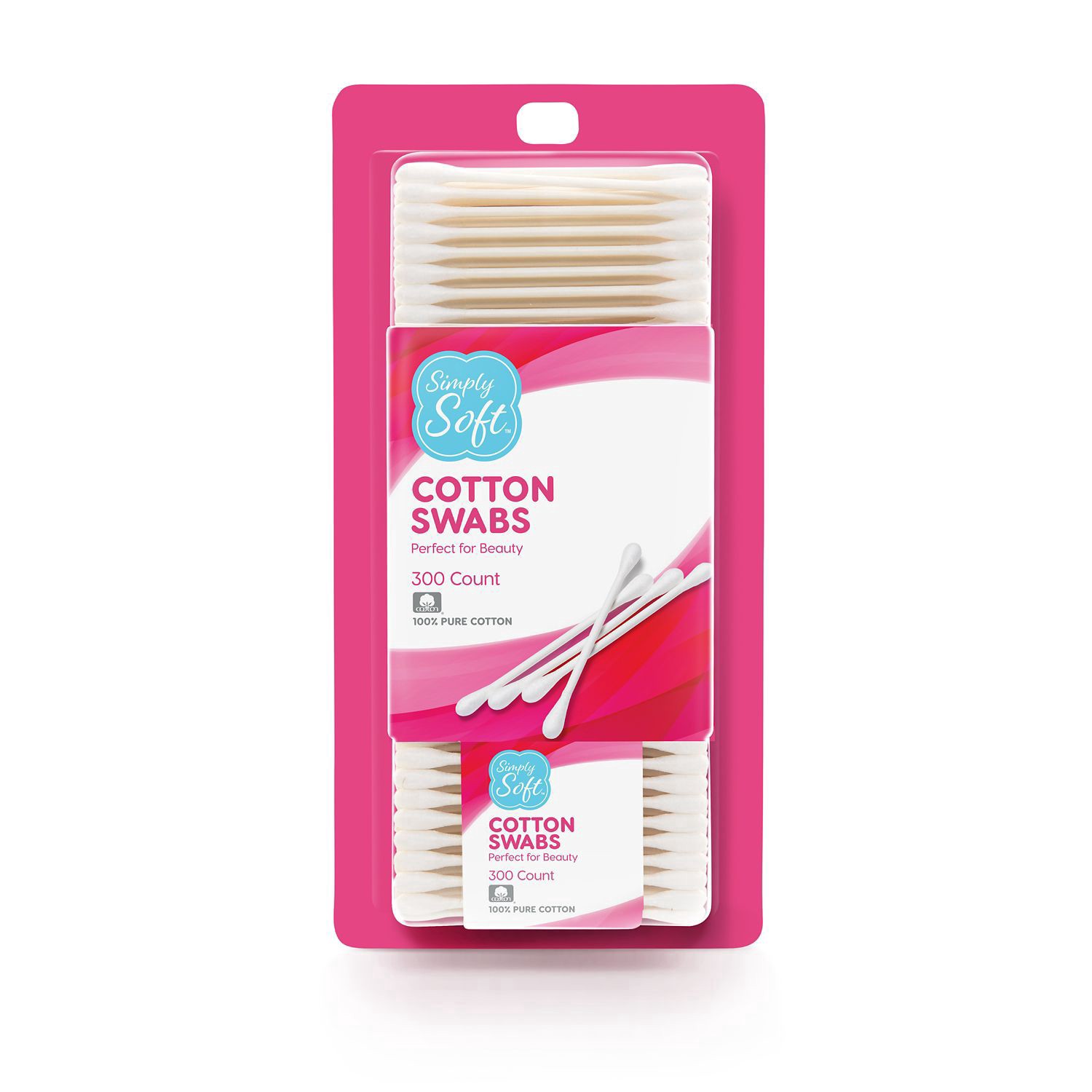 slide 1 of 1, Cvs Health Simply Soft Premium Cotton Swabs, 300 Ct, 300 ct