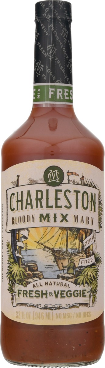 slide 7 of 11, Charleston Mix Fresh & Veggie Bloody Mary Mix 32 fl oz, 32 fl oz