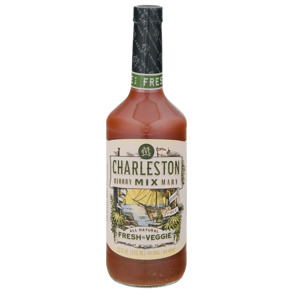 slide 3 of 11, Charleston Mix Fresh & Veggie Bloody Mary Mix 32 fl oz, 32 fl oz