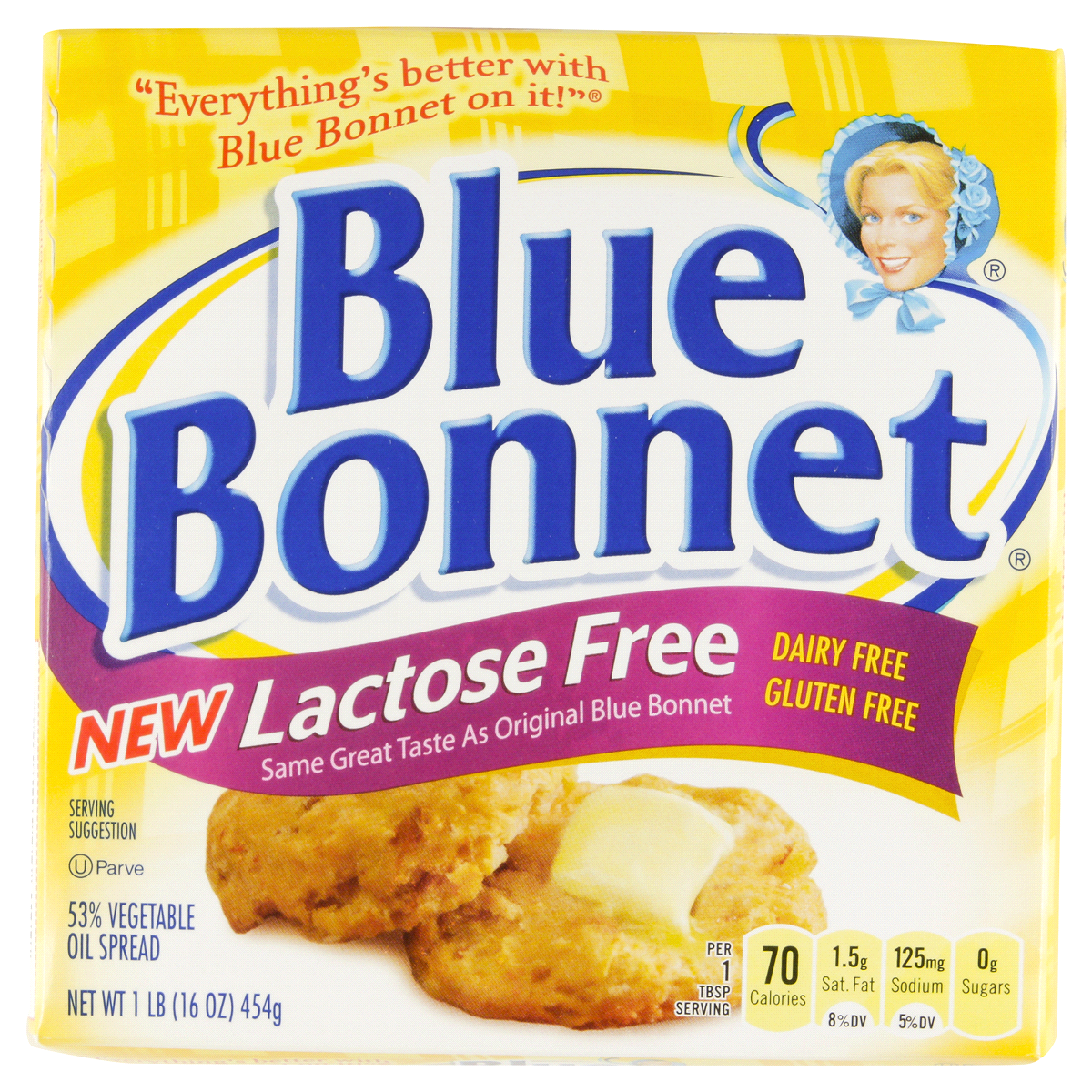 slide 4 of 6, Bluebonnet Nutrition Lactose Free Margarine, 16 oz